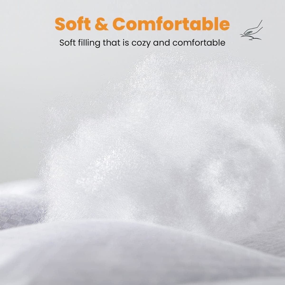 MATBEBY King Mattress Pad, Cooling & Breathable, Quilted Fitted, Deep Pocket, Machine Washable, White thumbnail 3