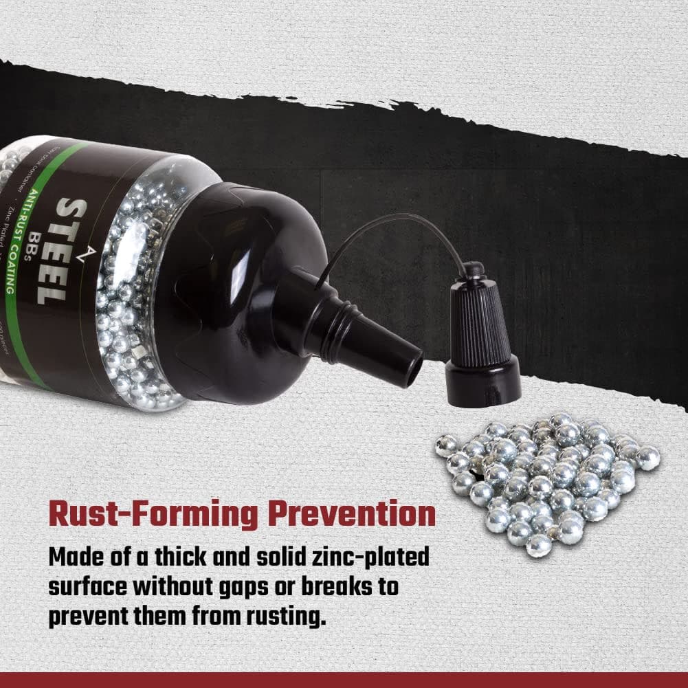 Air Venturi Steel BBS, 177 Cal, 5.1 Grains, Zinc-Plated, 2,500ct,Chrome thumbnail 4