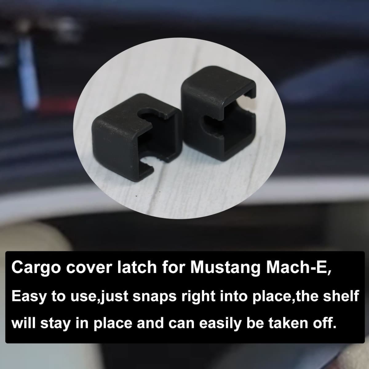 PIAOLGYI Cover Clip for Mustang Mach-E Cargo thumbnail 2