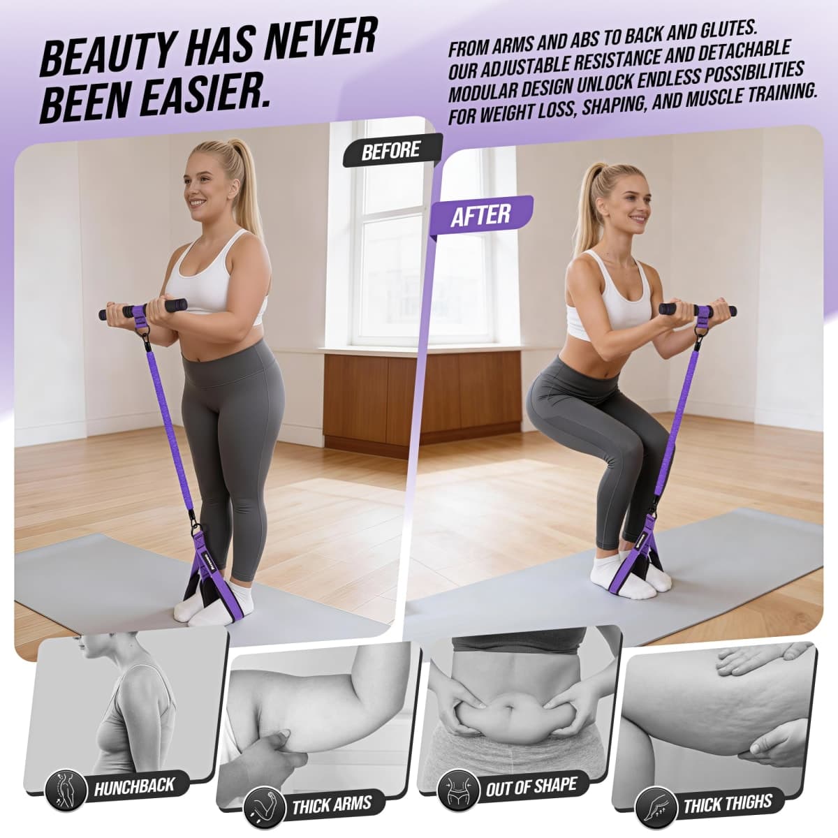 Ayombo Pedal Resistance Band with Handle thumbnail 5