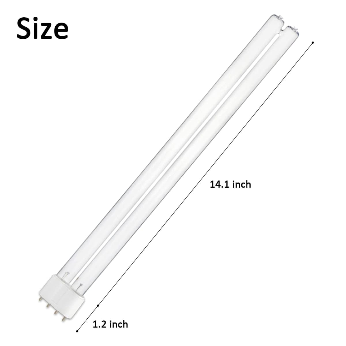 38 Watts UV Light Replacement Bulb with Ozone for CTUV-38 thumbnail 2