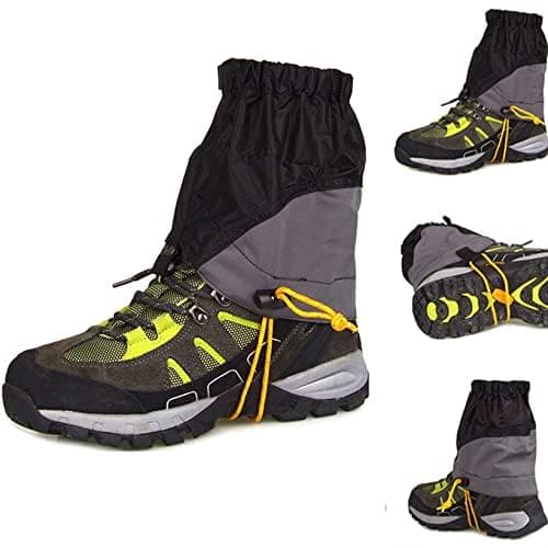 Gators for Hiking Boots Lightweight Trail Running Gaiters Waterproof Snow Gaiters for Adjustable Leg Gaiters for Men Women thumbnail 4