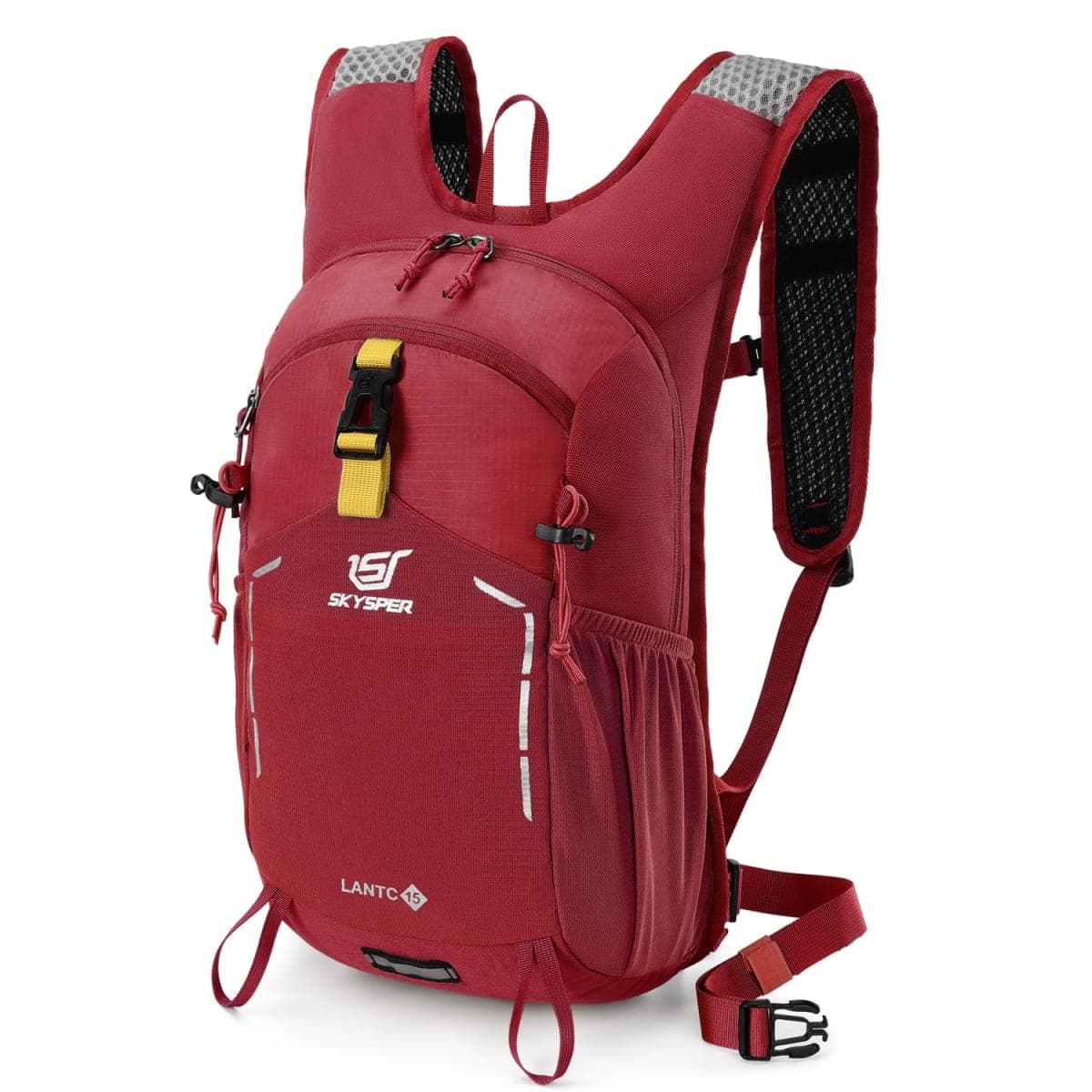 SKYSPER Small Hiking Backpack - 15L Travel Daypack Lightweight Bag Water Resistant Hiking Backpacks for Women Men, Lantc15-red, Small, Daypack Backpacks — image 1