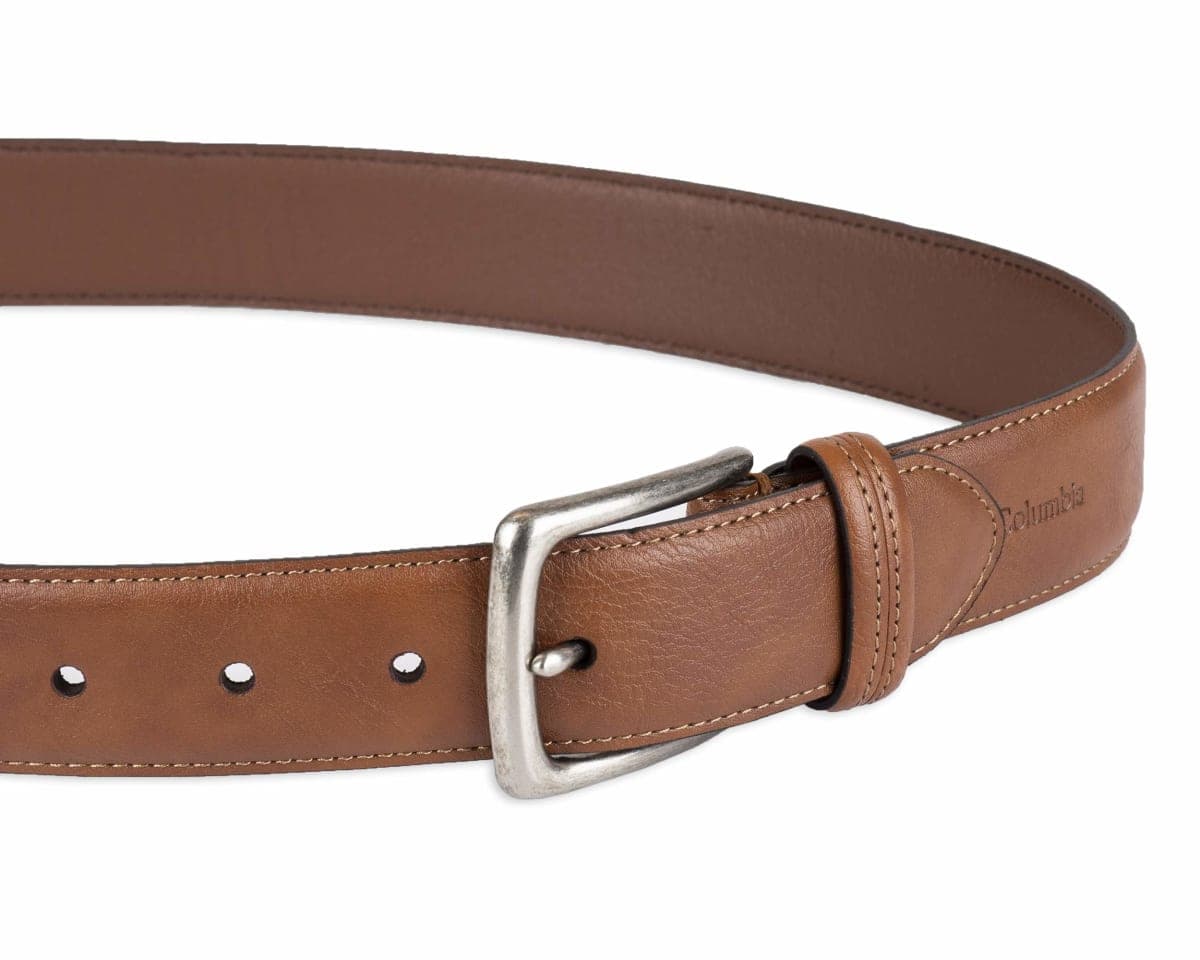 Columbia Men's Big-Tall Trinity 35mm Feather Edge Belt, Tan, 48 thumbnail 3
