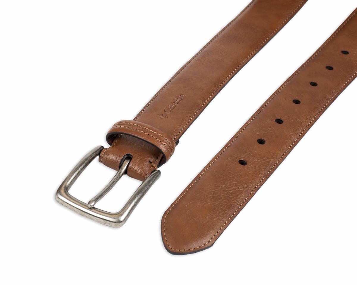 Columbia Men's Big-Tall Trinity 35mm Feather Edge Belt, Tan, 48 thumbnail 4