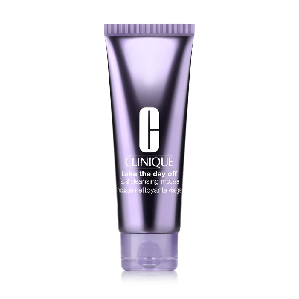 Clinique Take The Day Off™ Facial Cleansing Mousse With Hyaluronic Acid + Glycerin | Dissolves Makeup, Sunscreen + Pollution, 125ml — image 1