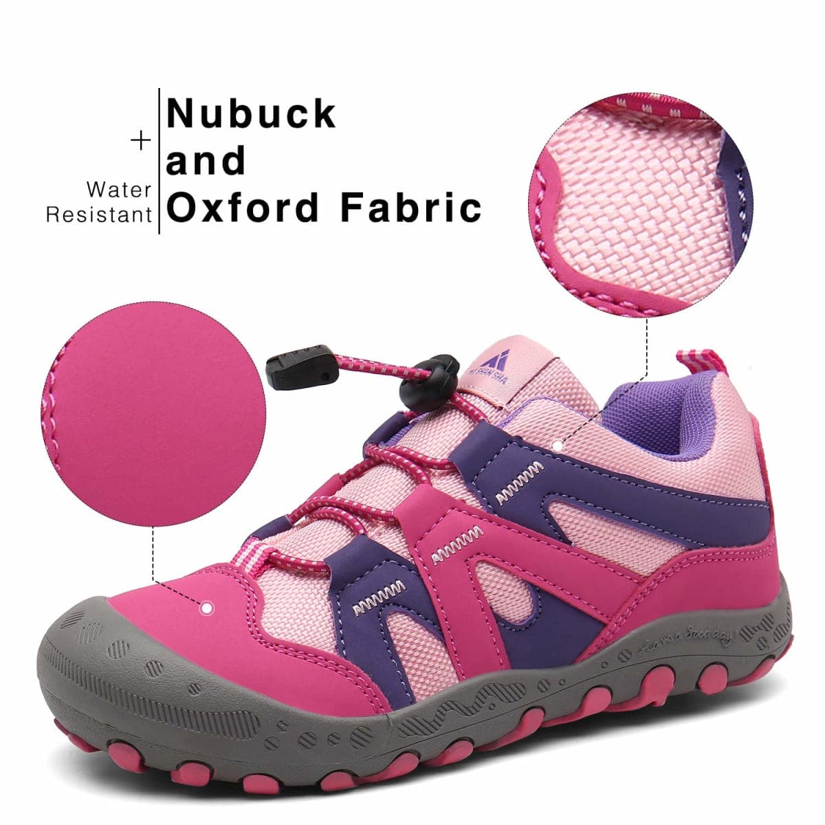 Mishansha Toddler Sneakers Kids Hiking Shoes Girls Boys Outdoor Anti-Collision Trail Running Shoe for Trekking Walking Climbing thumbnail 2
