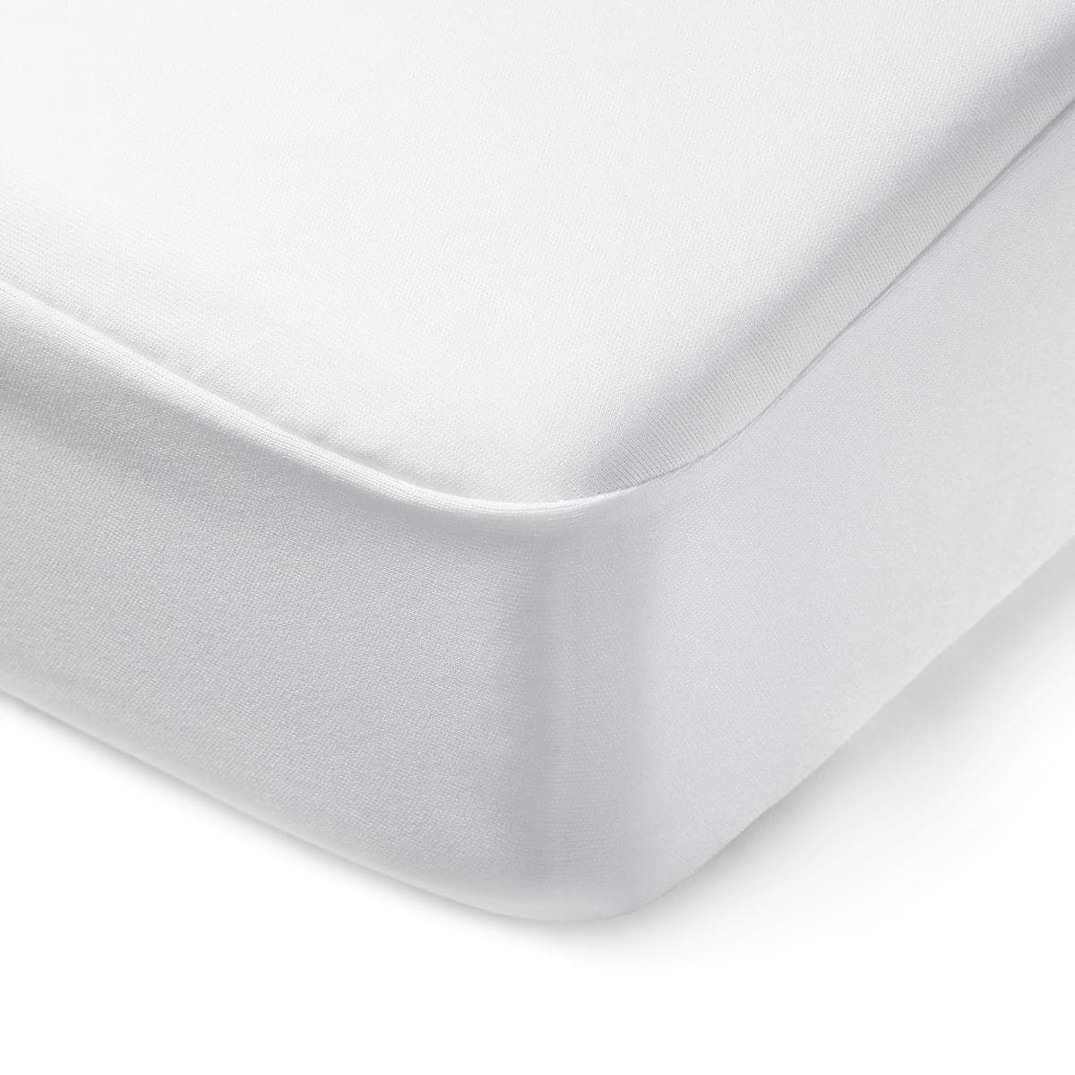 Amazon Basics Waterproof Mattress Protector, White, Twin XL thumbnail 4
