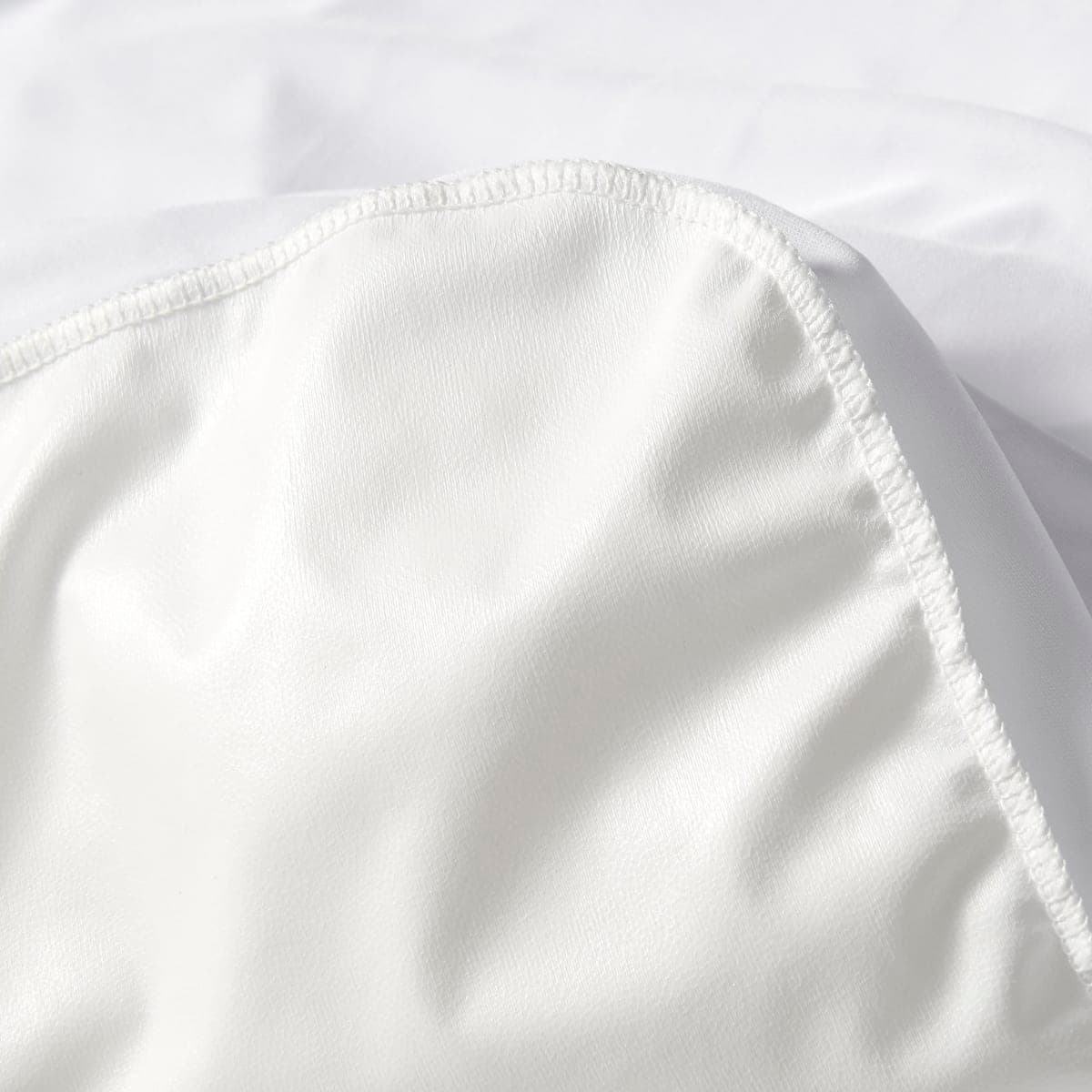 Amazon Basics Waterproof Mattress Protector, White, Twin XL thumbnail 5