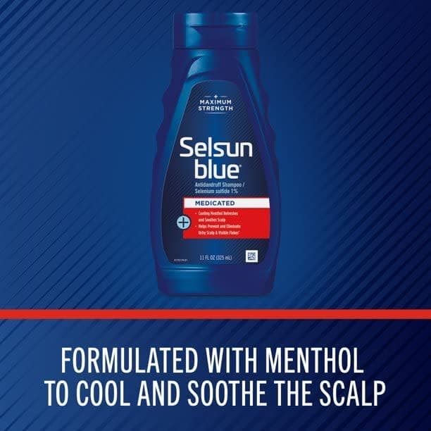Selsun Blue Medicated Dandruff Shampoo 11-Ounce Bottles (Pack of 3) Selsun Blue Medicated Dandruff Shampoo 11-Ounce Bottles (Pack of 3) 1 count 0.5 kilograms thumbnail 5