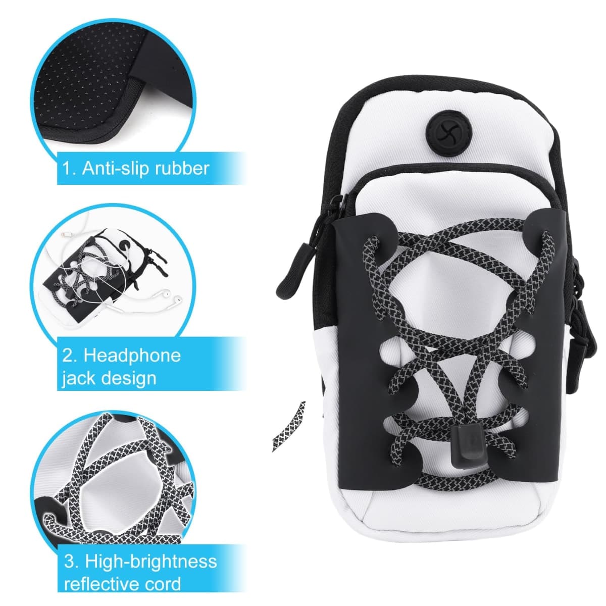 Penitue Dirt Bike Frame Bag, Waterproof Battery Cover Storage Pouch Compatible with Light Bee Segway S/X X260/X160 Eride Pro SS Motorcycle Accessory (White) thumbnail 4