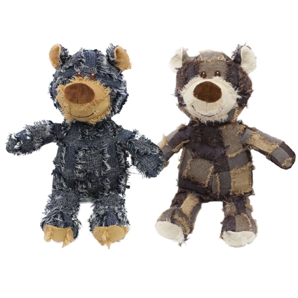MAXBECK Dog Companion for Heavy Chewers- Indestructible Robust Bear Dog Toy, Resistant Squeaky Dog Toys for Heavy Chewers, Unbreakable Stuffed Plush Dog Toys for Aggressive Chewers (E-Navy+Purple) — image 1