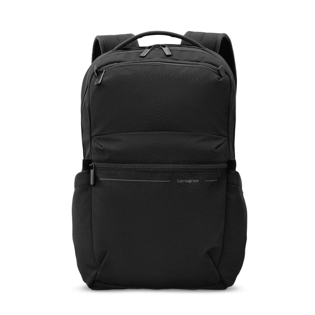 Samsonite Better Than Basic Backpack - Effortless Organization With Dedicated Laptop Compartment, Quick Stash Front Pockets, StackIt™ Strap, and Lightweight Breathable Airmesh - Black thumbnail 2