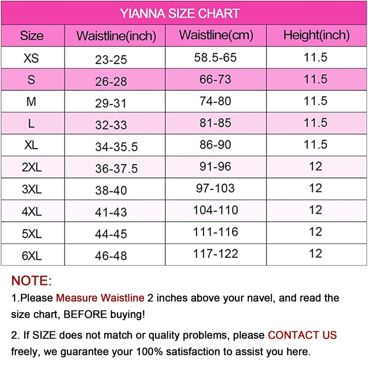 YIANNA Breathable Waist Trainer for Women Underbust Latex Sport Girdle Corsets Cincher Hourglass Body Shaper, (Black, XL) thumbnail 3