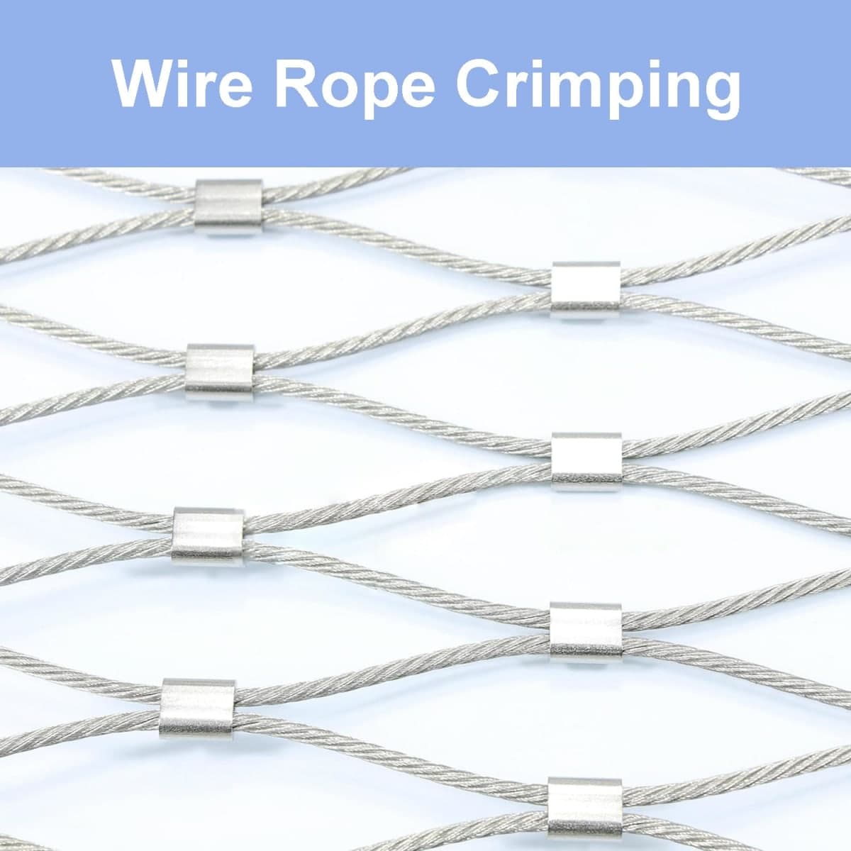 CooBigo 1/8"Cable Crimp Sleeve, WireRope CrimpingLoop Sleeves. Cable Ferrules for Cable and Wire Rope Crimp,120PCS Aluminum Double Barrel Crimp Sleeves (M3-1/8") thumbnail 4