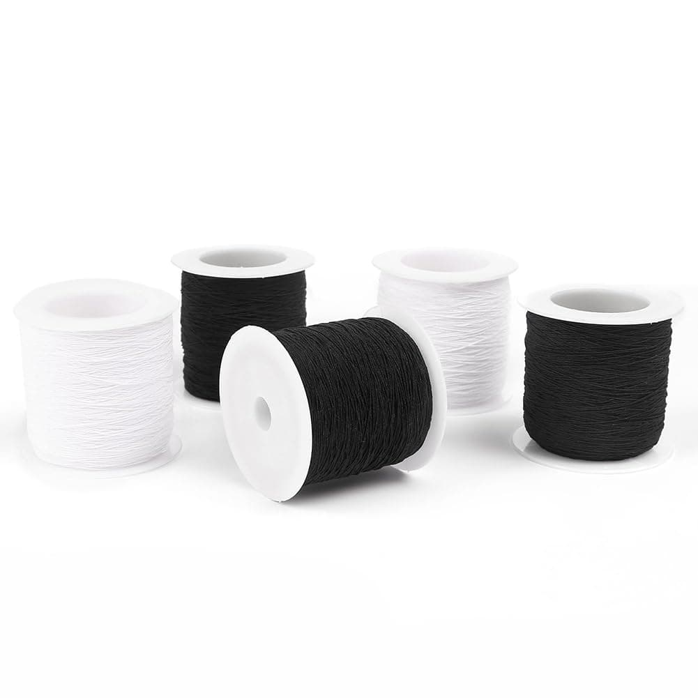 300m 0.3mm Elastic Beading Cord Thread Stretch String Cord Fabric Crafting String Rope Craft Strap for Bracelet Beading thumbnail 5