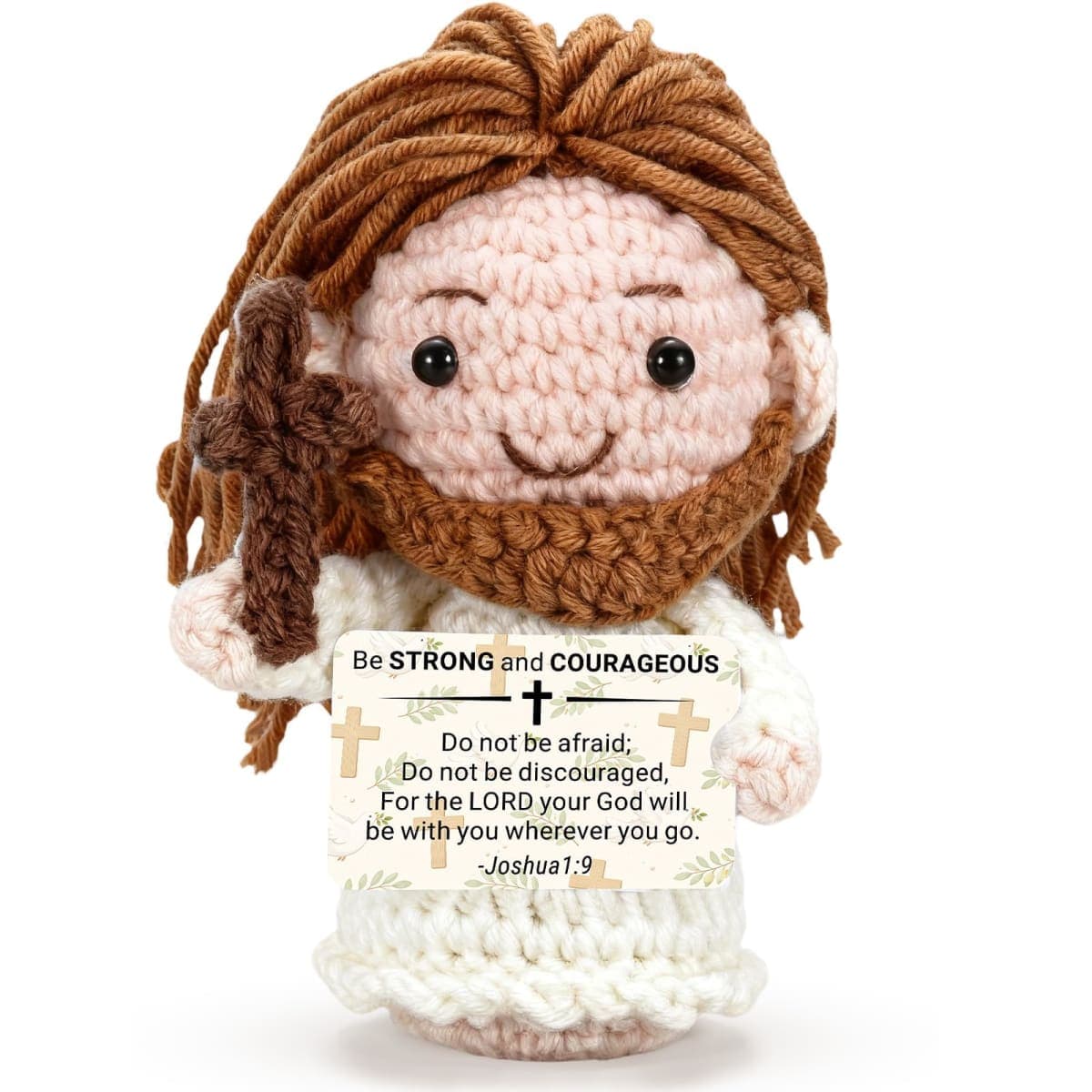 Emotional Support Positive Jesus Crochet — image 1