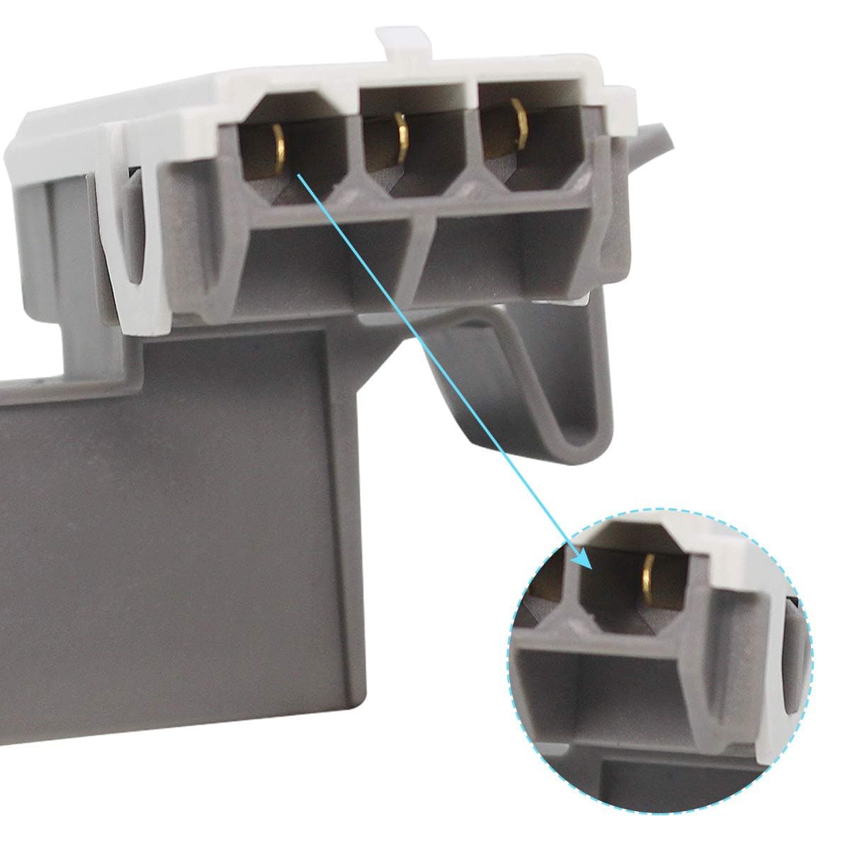 8318084 AP3180933 PS886960 Washer Door Lid Switch Kit Replacement Fits Whirlpool Roper Estate thumbnail 4