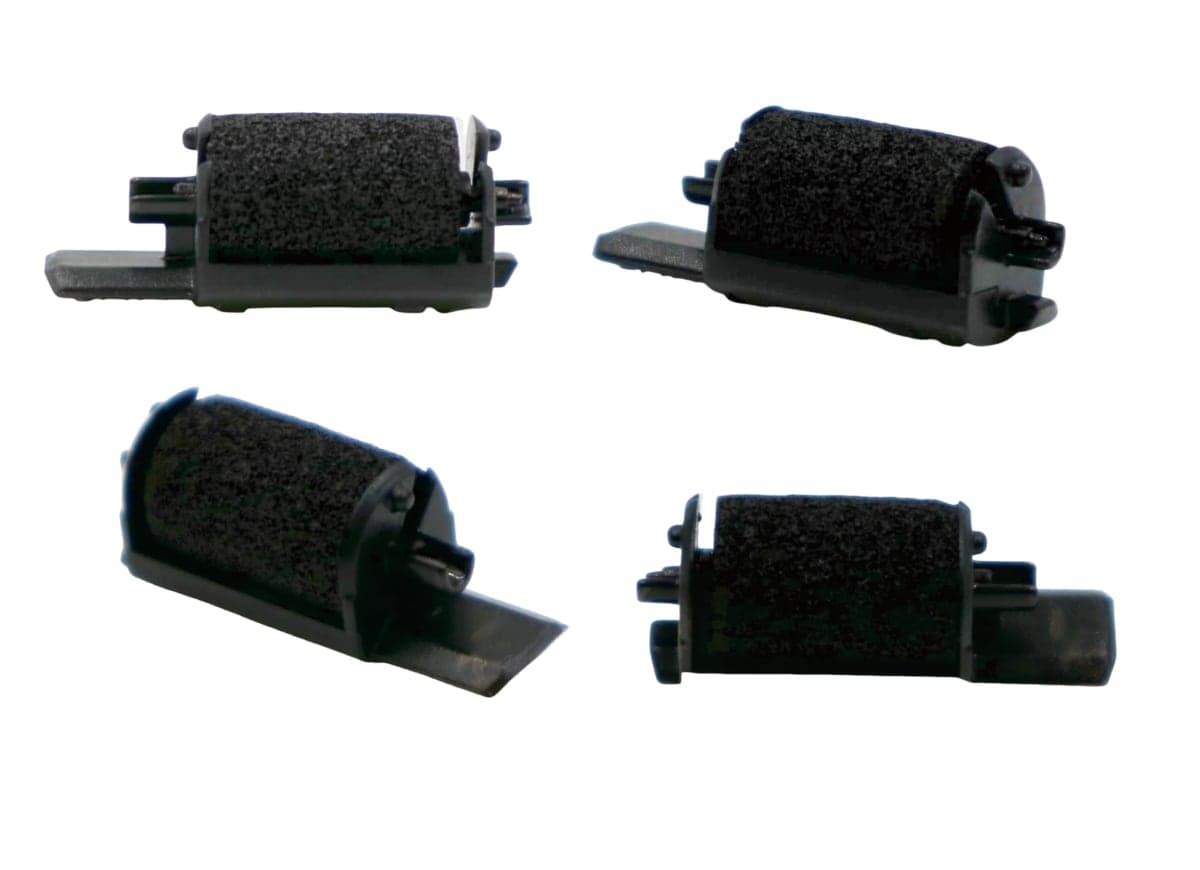 IR-40 Compatible Calculator Printer Ribbon Ink Roller Compatible for Casio HR-10RC HR-8TM Replacement Ink Rollers for Canon P1-DHV-3 P1-DH V CP16 IR40 IR30 NR40 PR40 IR40Bk IR-40B (Black, IR-40) thumbnail 4