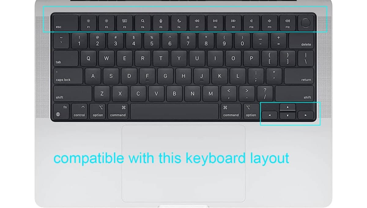 JuYuish Keyboard Skin Compatible with MacBook Air 15 13.6 inch A3114 A2941 A3113 A2681, MacBook Pro 14 & 16 M4 M3 M2 M1 A3112 A3185 A3401 A2918 A2992 A2779 A2442 A3403 A3186 A2991 A2780 A2485 (Red) thumbnail 2