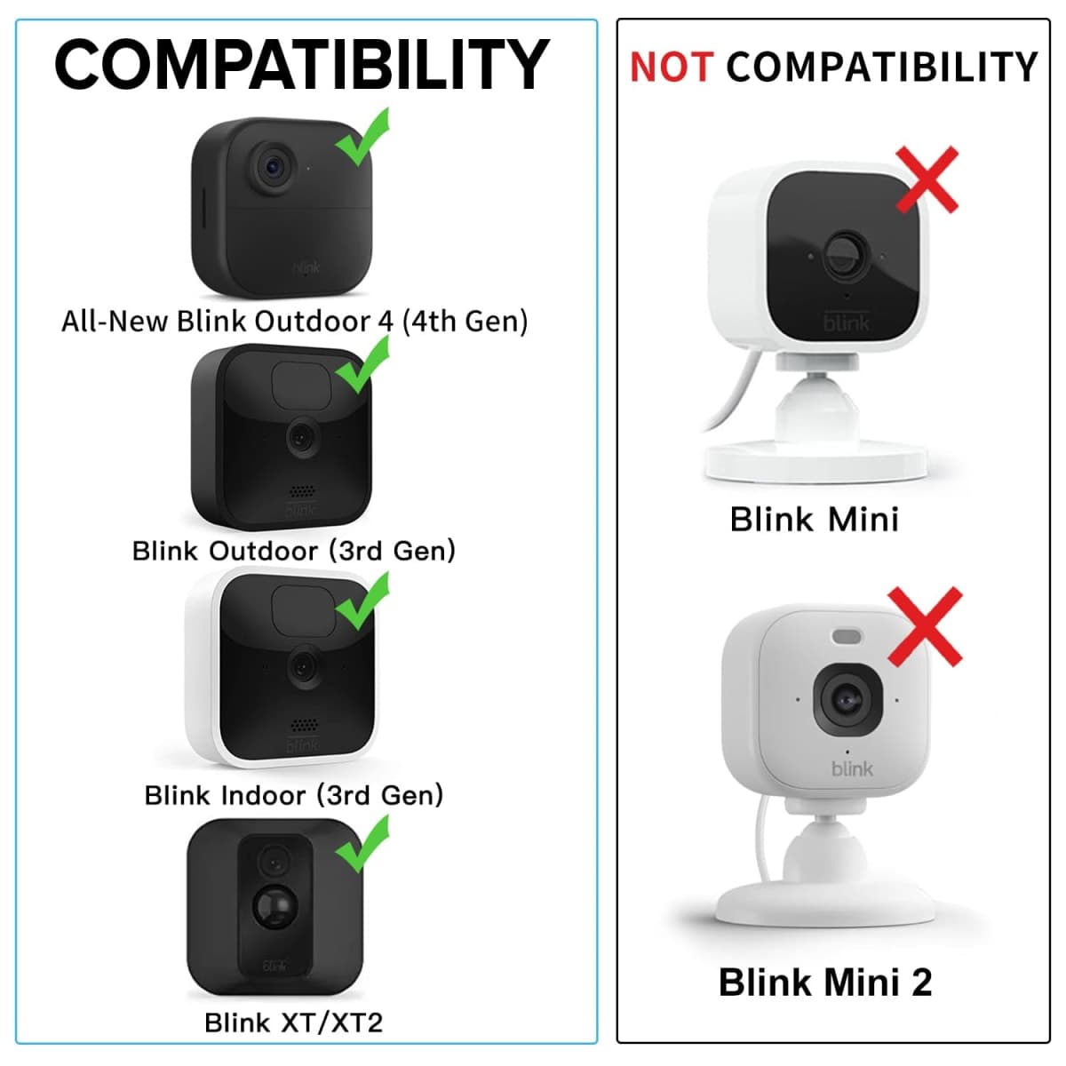2Pack 10ft/3m Power Cable with Adapter for Blink Outdoor 4 (4th Gen), Blink Outdoor (3rd Gen),Blink XT/XT2, Extension Cable with Micro USB Connector thumbnail 2