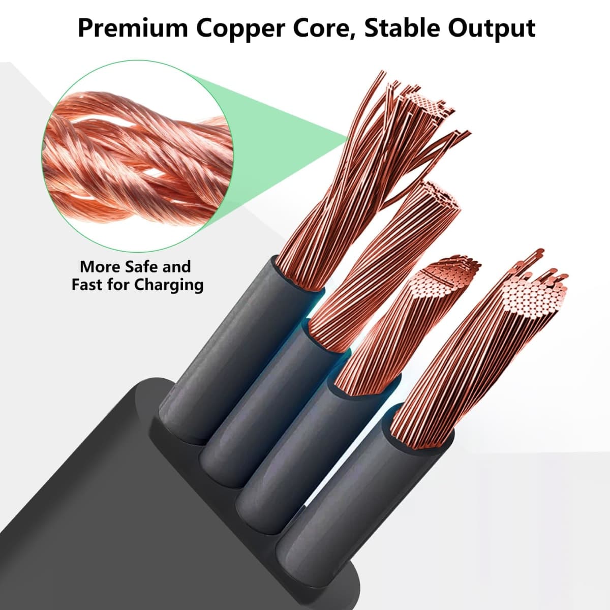 2Pack 10ft/3m Power Cable with Adapter for Blink Outdoor 4 (4th Gen), Blink Outdoor (3rd Gen),Blink XT/XT2, Extension Cable with Micro USB Connector thumbnail 4