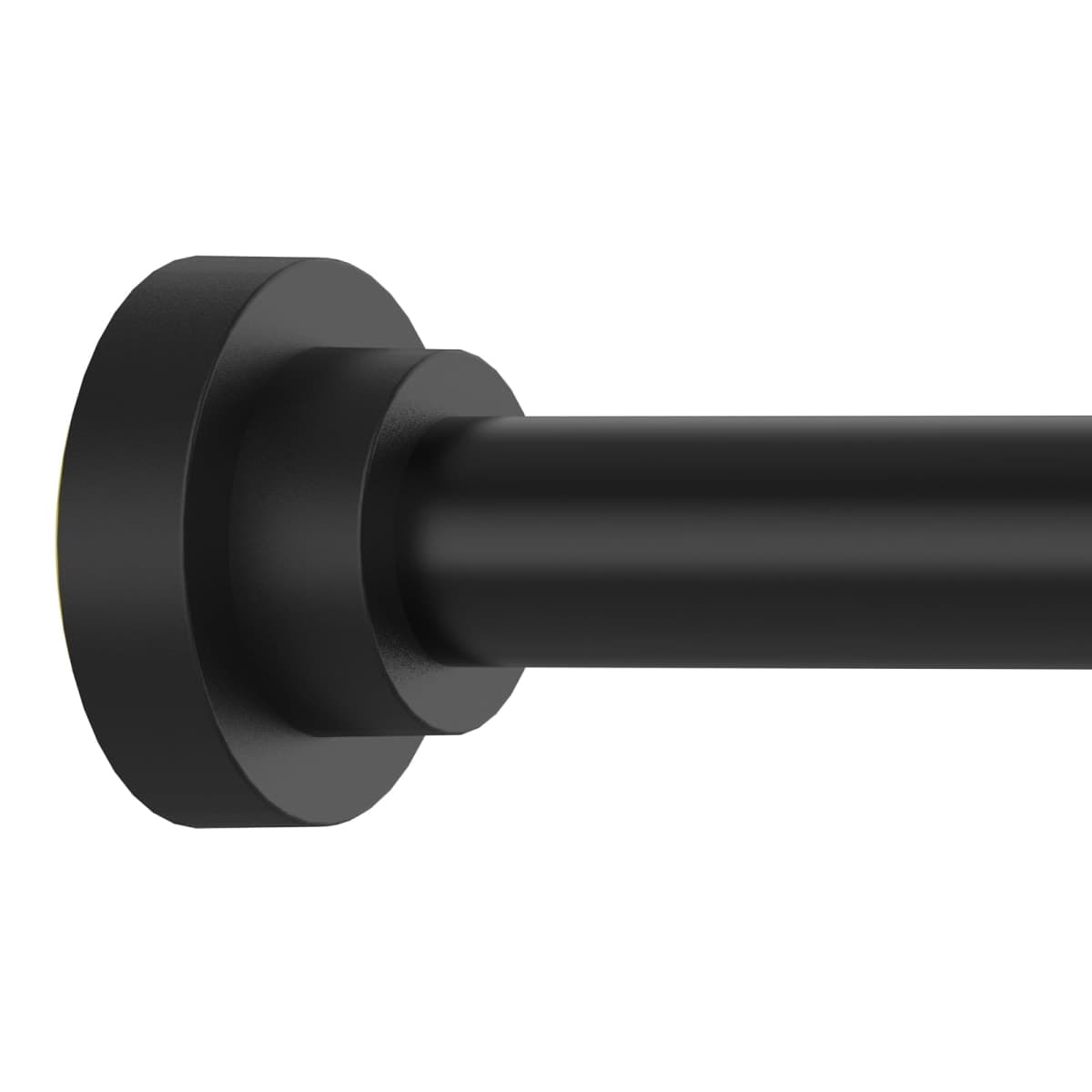 Thestoa Shower Curtain Rod Adjustable 43-78 inch, 1"Diameter Spring Tension Curtain Rod No Drill, Anti-Rust Non-Slip Shower Rod, — image 1