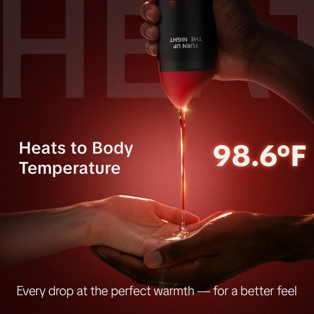 Uoffile Water-Based Lubricant Hearter, 97-115°F Smart Adjustable Lube Warmer with LCD Display for Water-Based Lube, Rechargeable & Portable Lubricant Heating Device, 1 FL OZ thumbnail 2