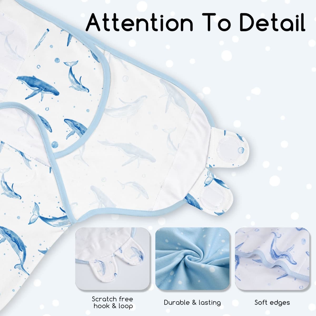 CIVARUA KIDS Cotton Swaddles for Newborn, Baby Newborn Swaddle 0-3 Month thumbnail 4