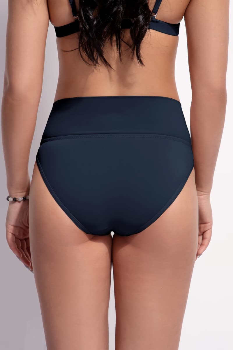 Beautikini Period Swimwear Bikini Menstrual Swim Bottoms Leakproof Bathing Suits for Teens Girl, Dark Blue, X-Large thumbnail 3
