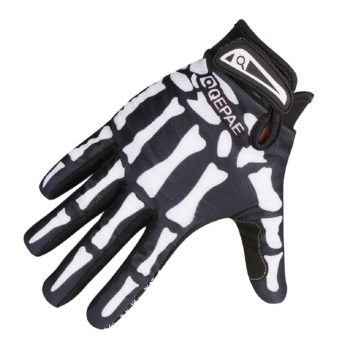 Azarxis Adjustable Lightweight Skeleton Gloves, Anti-Slip Skull Gloves Breathable Sports Gloves for Men Women Cycling, Biking, Workout Motorcycle (Black, X-Large) — image 1