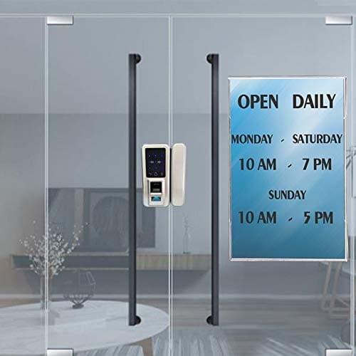 Ludery Acrylic Sign Holder 8.5 x 11 Wall Mount, Clear 8.5 x 11 Acrylic Sign Holder with Double Sided Tape Adhesive for Home, Office, Store, Restaurant (3 Pack) thumbnail 5