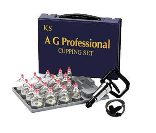 Professional Cupping Set *Made in Korea* (17 Cups) with Extension Tube($3.00 Value) KS Choi Corp by Hansol Medical — image 1