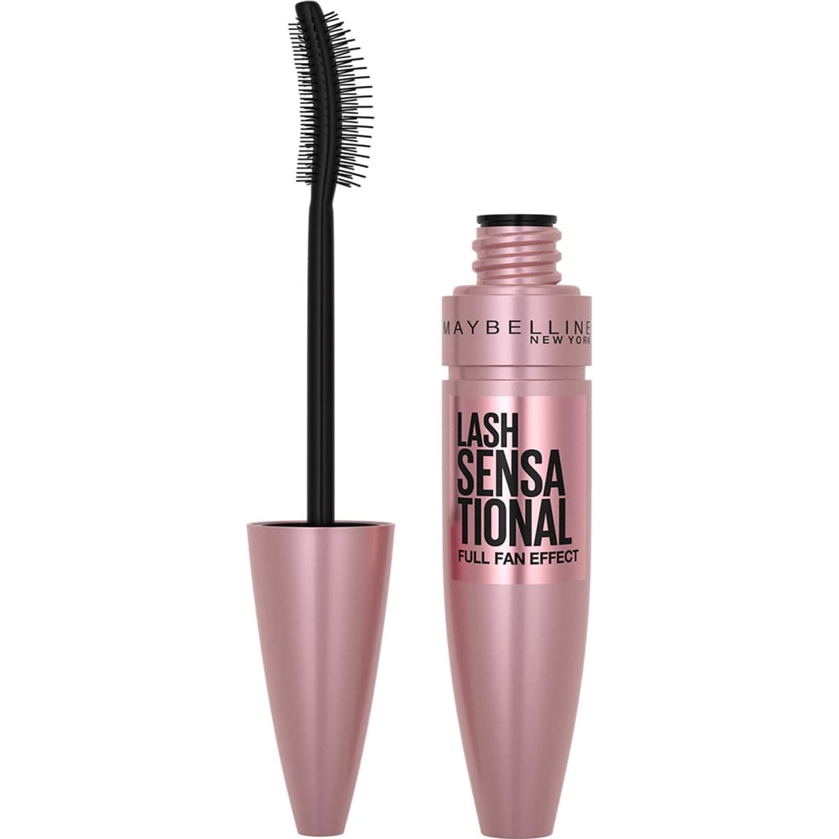 Maybelline New York Lash Sensational Washable Mascara, Blackest Black, (Packaging May Vary) 0.32 Fl Oz (Pack of 1) , K1714600 — image 1