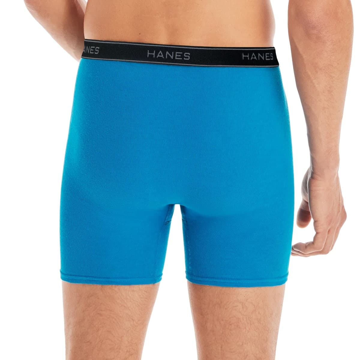 Hanes Men's Boxer Briefs, Soft and Breathable Cotton Underwear with ComfortFlex Waistband, Multipack, Striped Assorted - 6 Pack, 3X-Large thumbnail 5