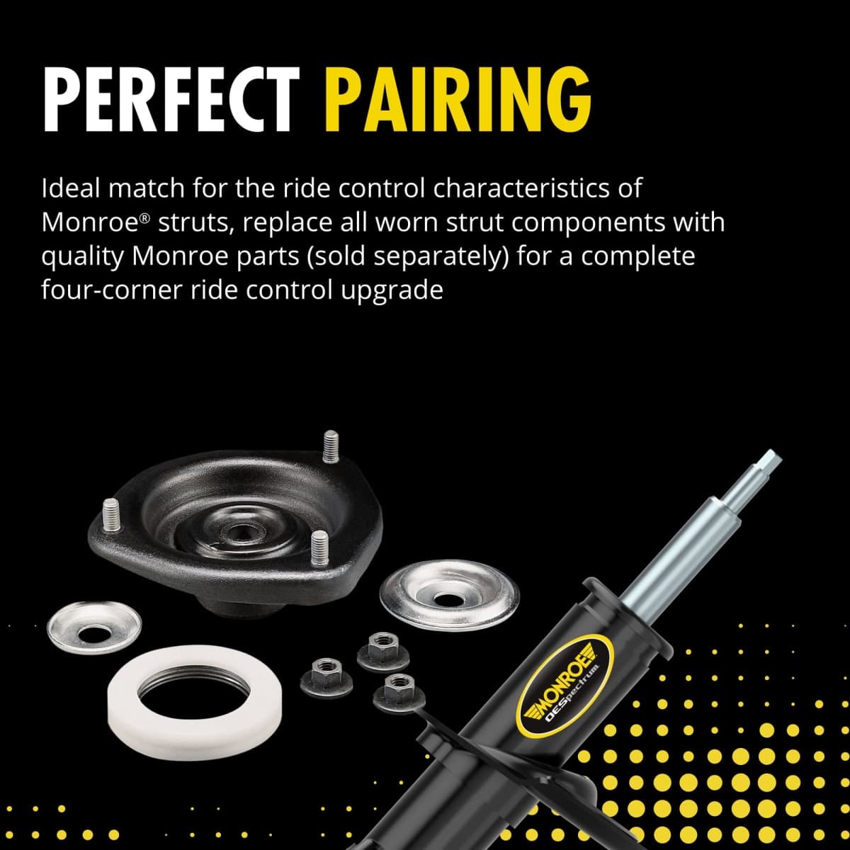 Monroe Strut-Mate 906963 Suspension Strut Mount for Ford F-150 thumbnail 2