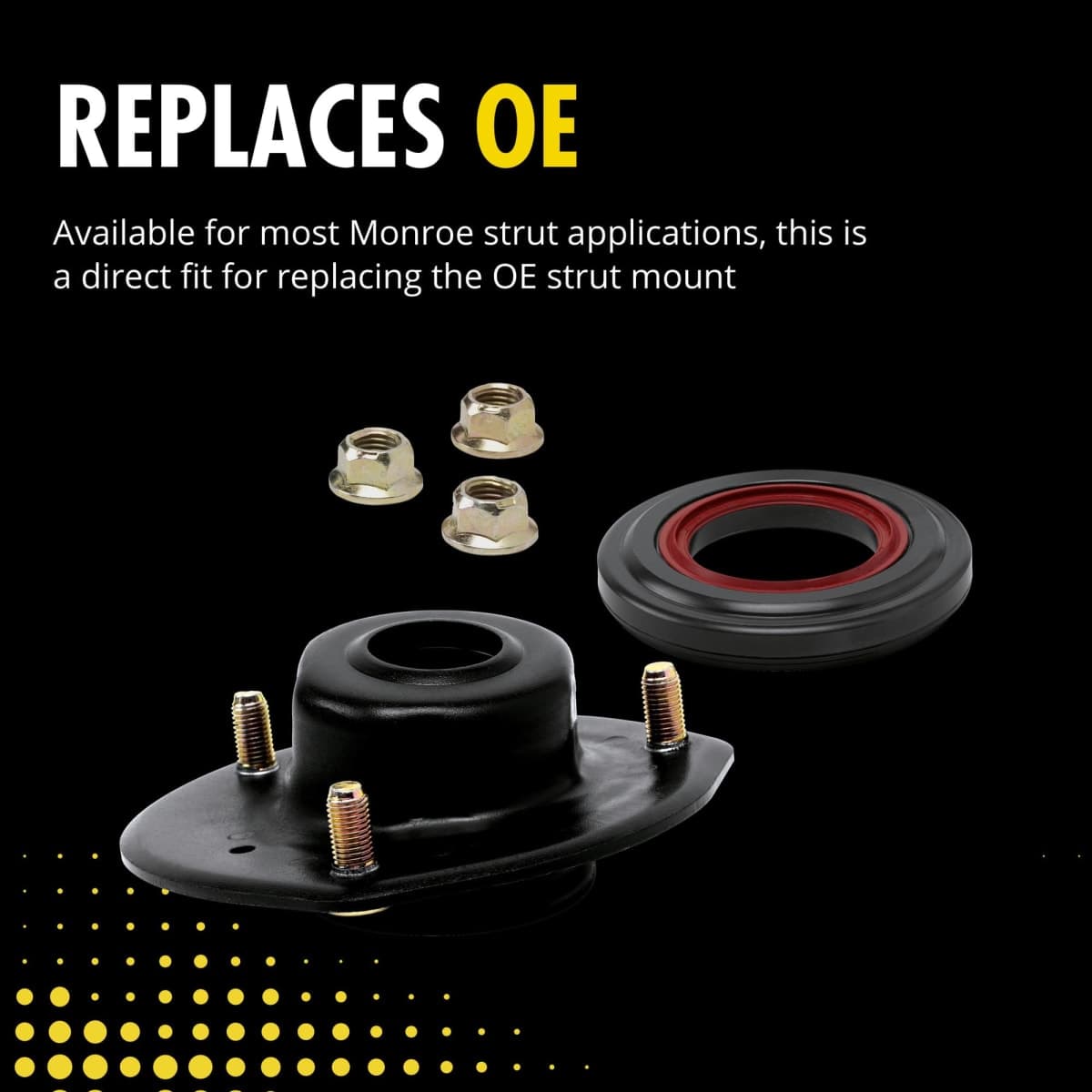 Monroe Strut-Mate 906963 Suspension Strut Mount for Ford F-150 thumbnail 4