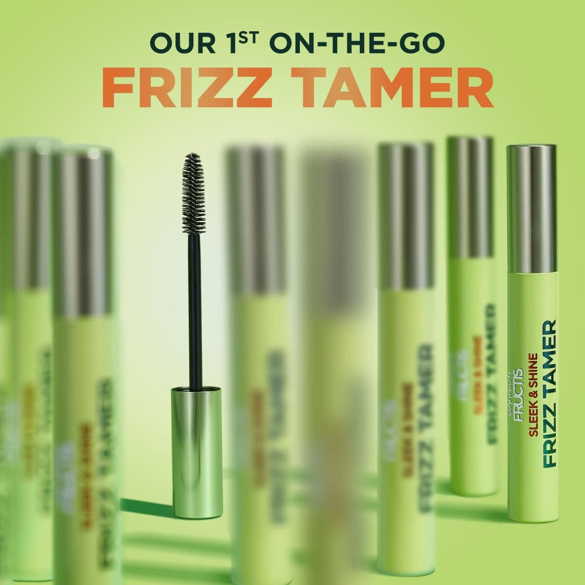 Garnier Fructis Sleek & Shine Frizz Tamer Slicking Hair Serum Wand for Frizz and Flyaways, Frizz-Free, Smooth and Shiny hair, 8 mL thumbnail 2