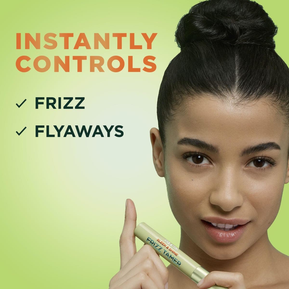 Garnier Fructis Sleek & Shine Frizz Tamer Slicking Hair Serum Wand for Frizz and Flyaways, Frizz-Free, Smooth and Shiny hair, 8 mL thumbnail 4