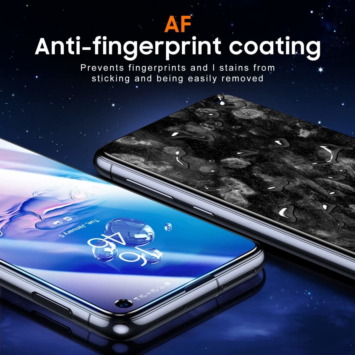 [3 Pack] UniqueMe Screen Protector Compatible for Samsung Galaxy S10e Tempered Glass HD Clear Screen Protector with Easy Installation Frame, 9H Hardness Anti Scratch Bubble Free thumbnail 5