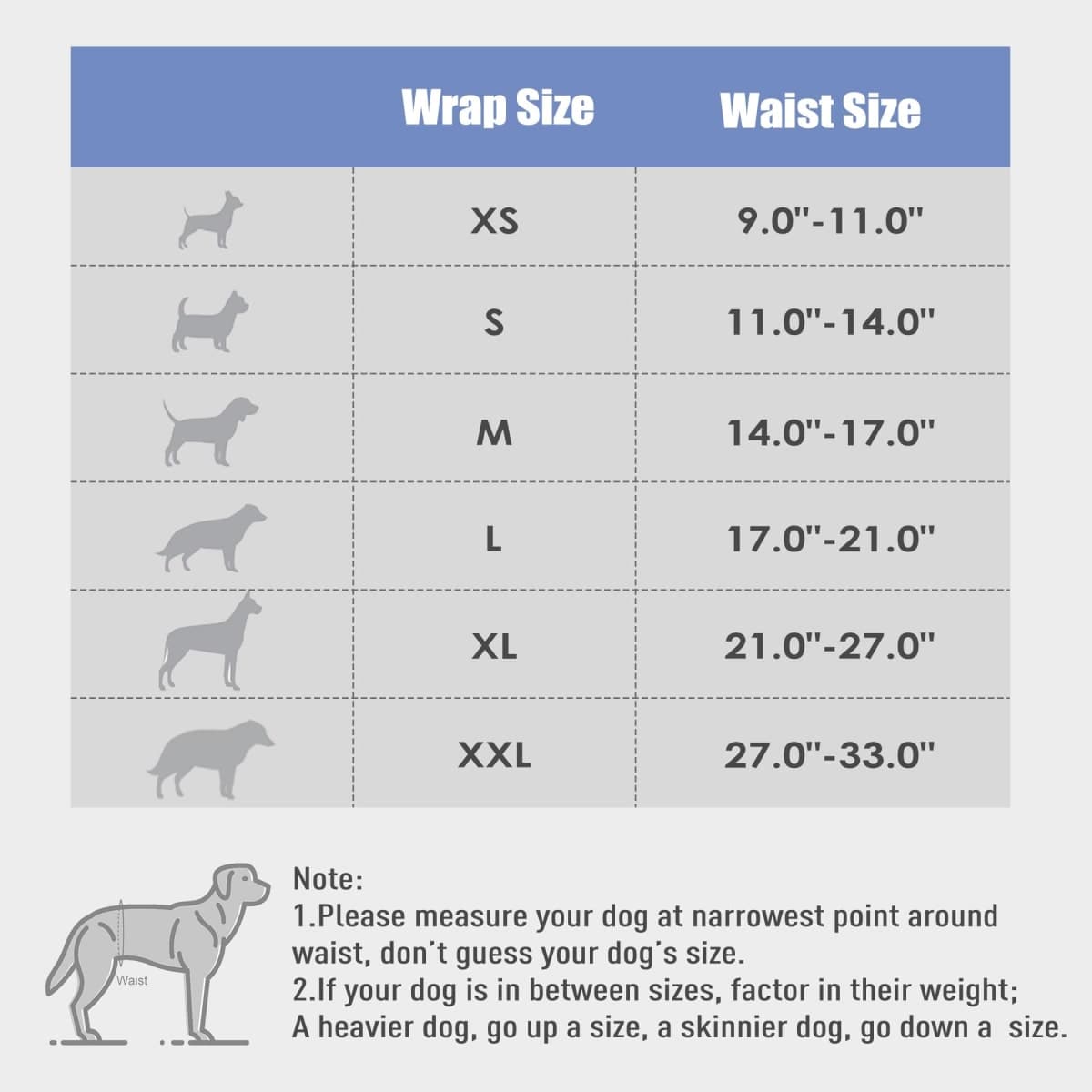 wegreeco Washable Dog Diapers - Washable Male Dog Belly Wrap - Pack of 3 - (Black,Small) thumbnail 3