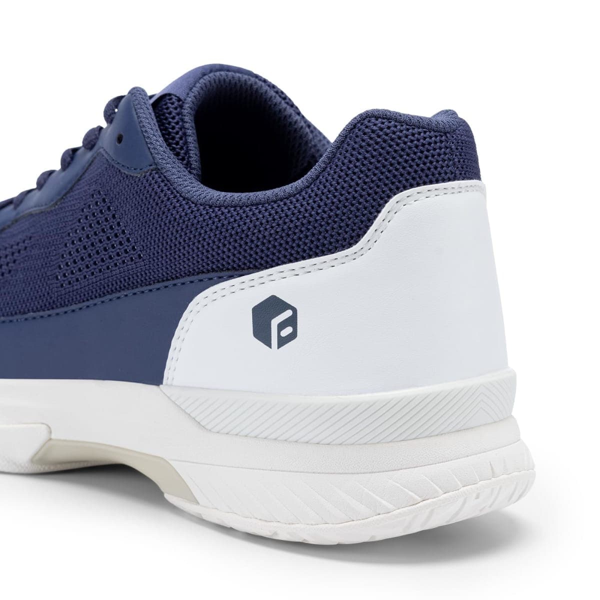 FitVille Mens Pickleball Shoes Blue Tennis Shoes Sneakers for All Court Racquetball Athletic Shoes for Racquet Sport | Arch Support & Wide Toe Box (10.5 Medium, Black After Dark) thumbnail 3
