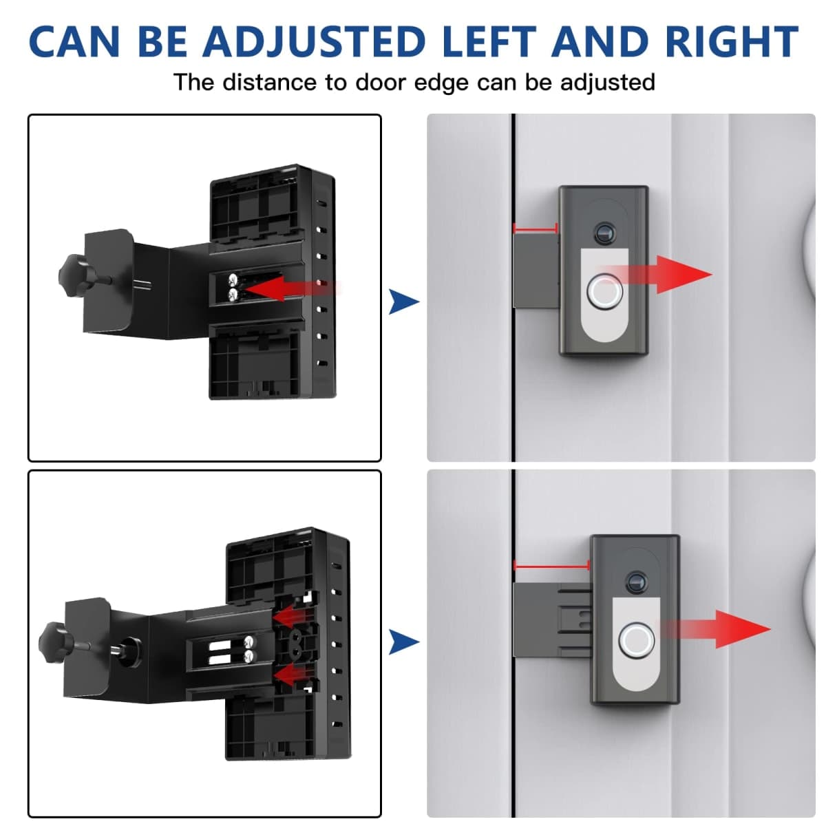 ti-Theft Video Doorbell Mount Compatible with Most Video Doorbell, Adjustable Mounting Bracket Accessories for Houses, thumbnail 5