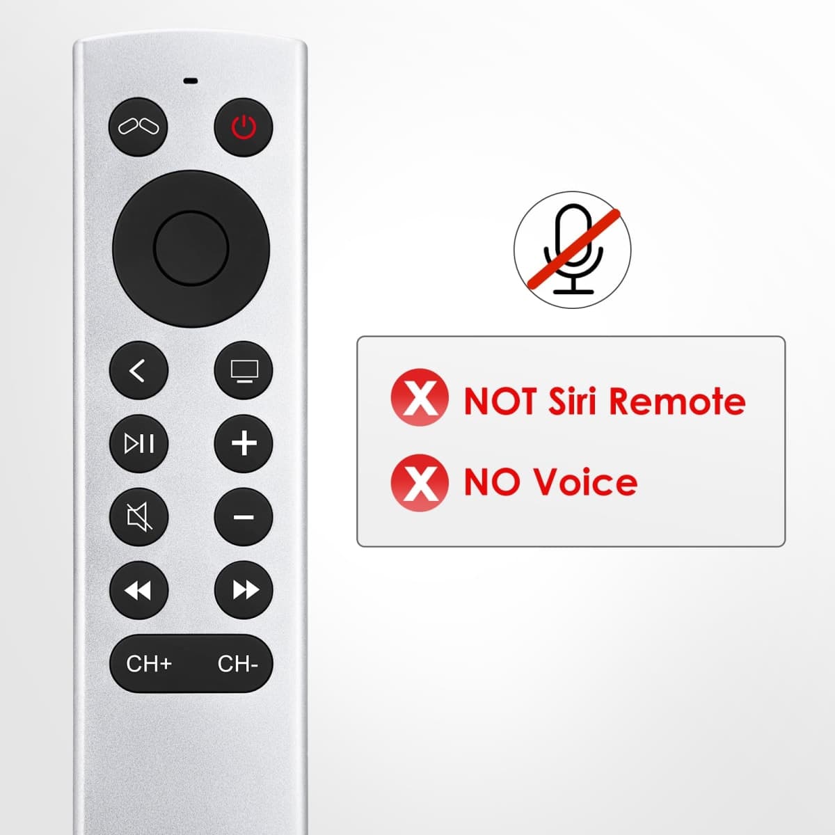 Replacement for 4K-TV-Remote thumbnail 3