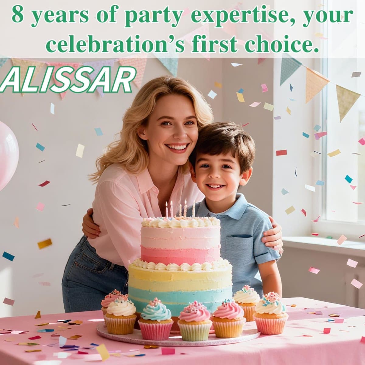 ALISSAR 32Pcs Bear Cake Toppers for Baby Shower with Balls, We Can Bearly Wait Cake Topper, Bear Baby Shower Decorations(sage green) thumbnail 3