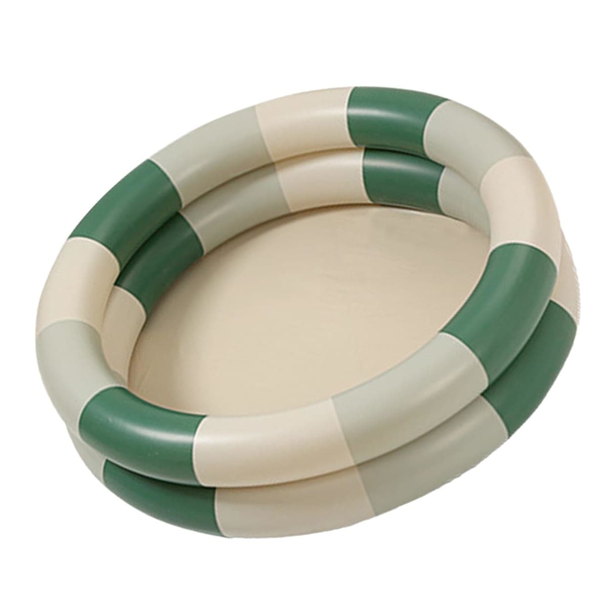 Inflatable Water Play Pool, Thickened Baby Kids Inflatable Pool for Indoor and Outdoor Use (Green Stripe) thumbnail 4