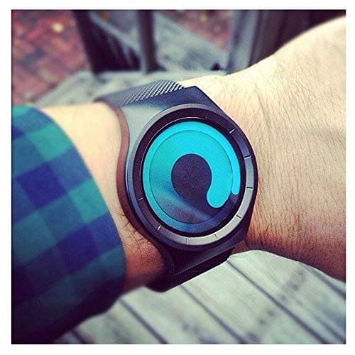SINOBI Fashion Cool Watch Men Original No Hands Design Watch Men Steel Mesh Men's Watch Clock Relogio Masculino Creative Wristwatch thumbnail 5