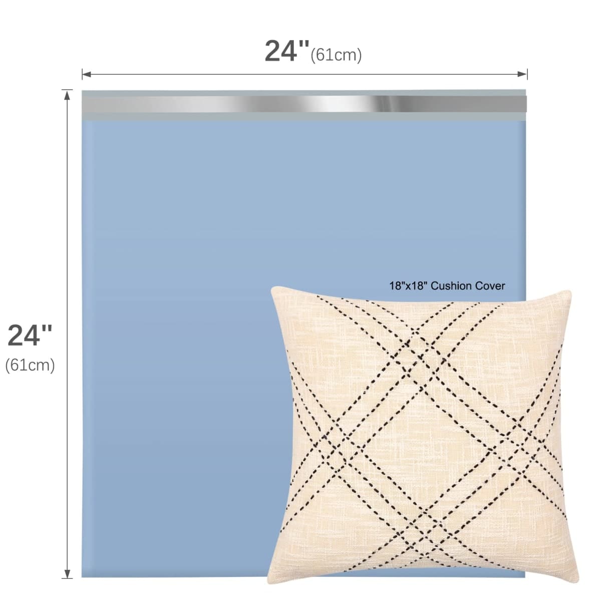 Metronic Poly Mailers 24x24 50 Pack, Extra Large Self Seal Shipping Bags thumbnail 2