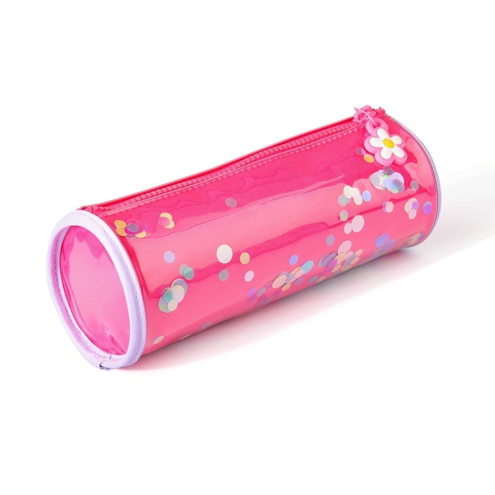 Bright Blue Confetti Pencil Pouch / Case thumbnail 2