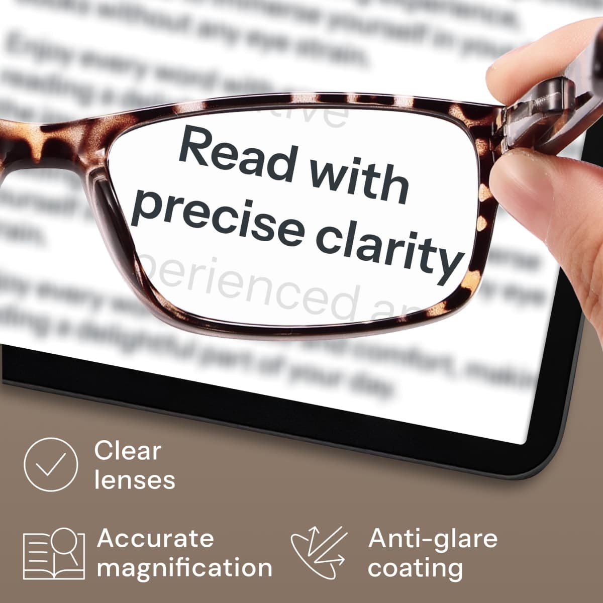 Gaoye 2.75 Professional Reading Glasses for All Day - Computer Readers with Blue Light Protection - Value Pack thumbnail 2